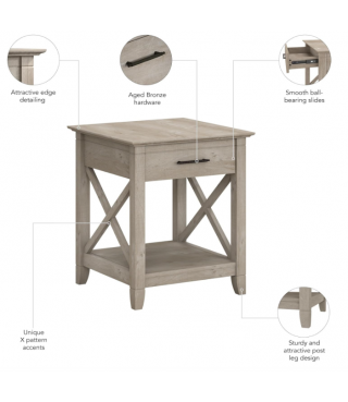 Home End Table with Drawer