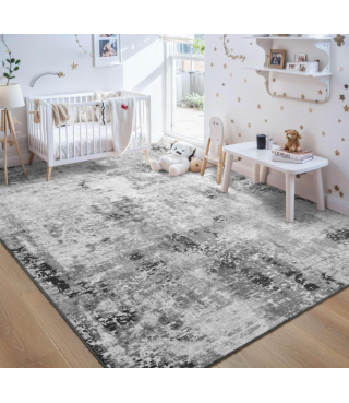 Mixed Color Living Room Rug Area Rug Machine Washable