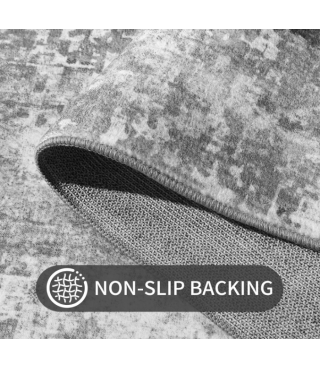 Mixed Color Living Room Rug Area Rug Machine Washable