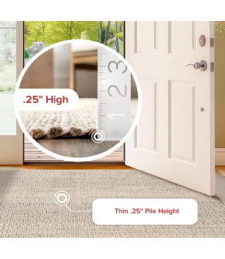 Cozy Jute & Cotton Hand Woven Area Rug