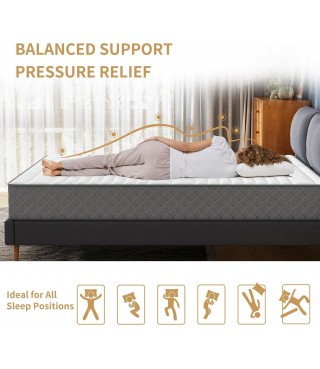 Mattress Queen Size 10 Inch Hybrid