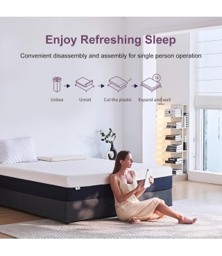 10 Inch Gel Memory Foam Mattresses