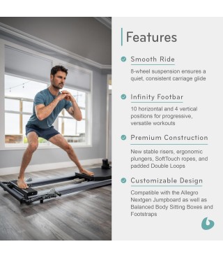 Allegro Nextgen Reformer Standard No Legs