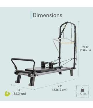 Allegro Nextgen Reformer with Tower and Mat
