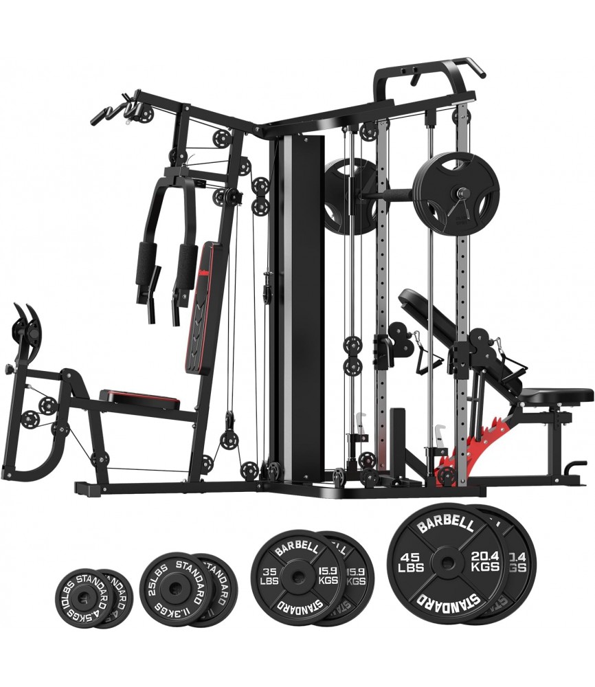 Multifunction Home Gym Equipment Workout Station