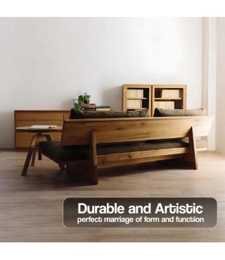 Modern Countryside Solid Wood Sofa