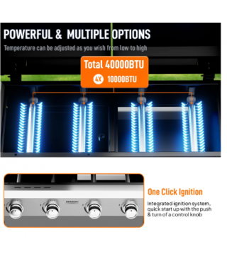 Windproof Camping Propane Stove