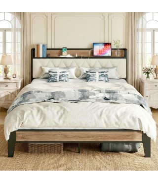 Queen Size Bed Frame,...