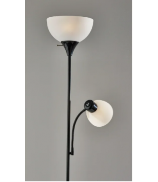 Combo Floor Lamp With Reading Lamp 72‘’