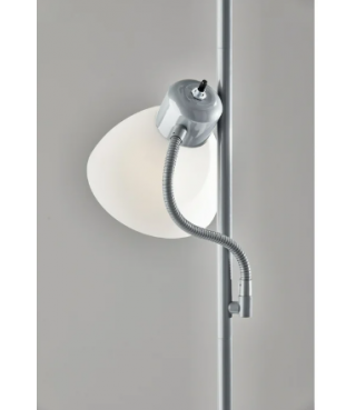 Combo Floor Lamp With Reading Lamp 72‘’