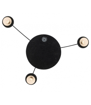 Flower Standing 3-Light Arc Floor Lamp with Metal Shades 74.5''