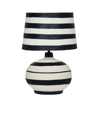 Zebra Strip Desk Lamp 20.5"H