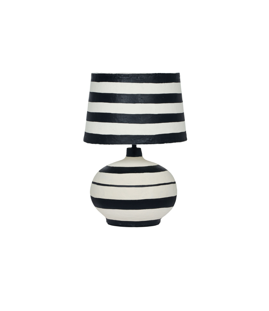 Zebra Strip Desk Lamp 20.5"H
