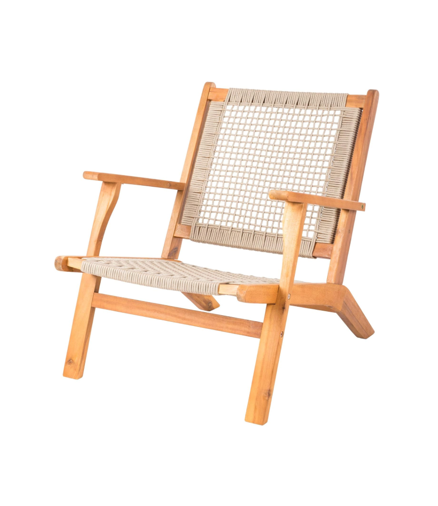 Outdoor Chair Acacia Wood Construction