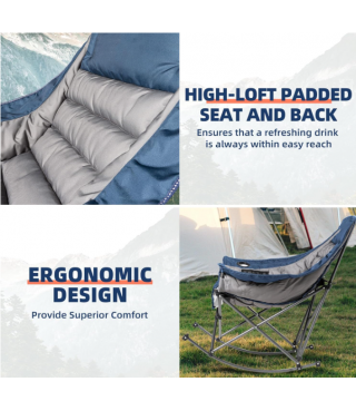 Outdoor Rocker Chair for Camping