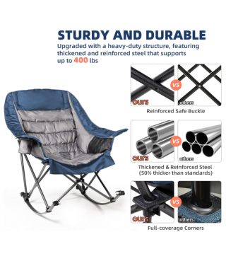 Outdoor Rocker Chair for Camping