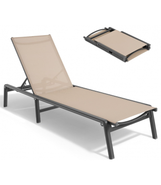 Outdoor Lounge Chair with 5...