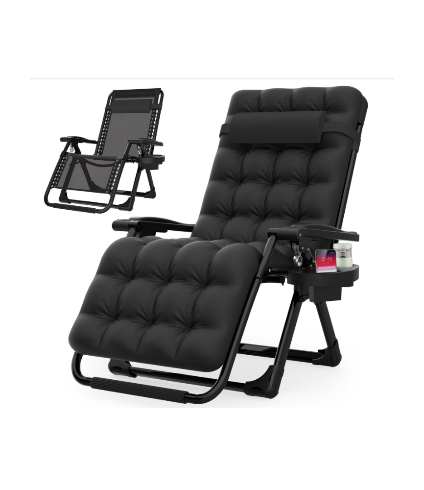 Reclining Patio Chairs Folding Recliner for Indoor and Outdoor