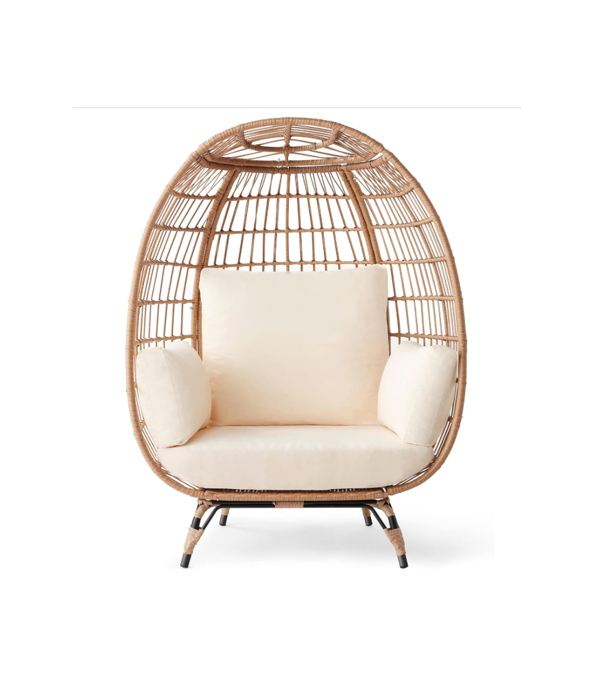 Best Choice Products Wicker Egg Chair