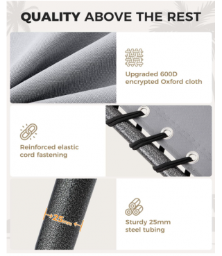 Oversized Tanning Chair