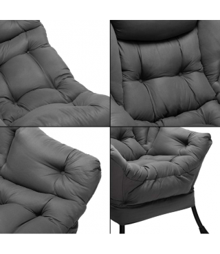 Large Fabric Lazy Chair for Living Room