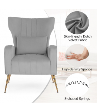 OT Cozy Chair with Lumbar Pillow