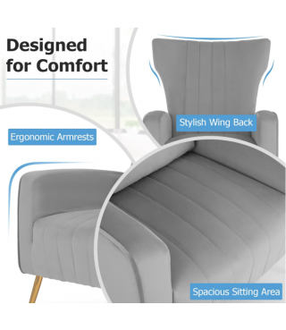OT Cozy Chair with Lumbar Pillow
