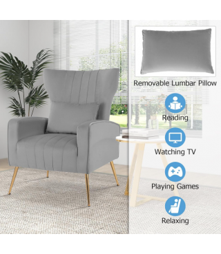 OT Cozy Chair with Lumbar Pillow