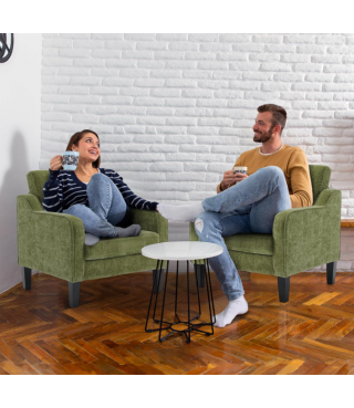 Green Solo Chair for Living Room 33''