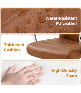 PU Leather Height Adjustable Office Executive Chair