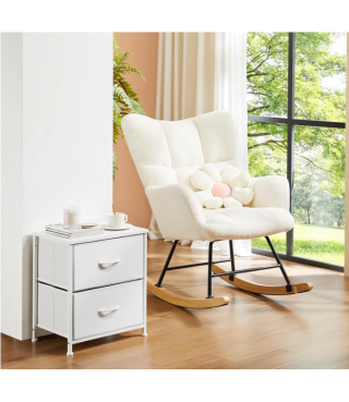 Small Dresser with 2 Fabric Drawers