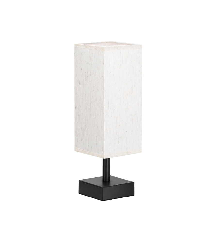 Boxed Table Lamp for Bedroom/ Bedside Lamps for Nightstand, Minimalist