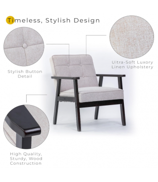 Modern Arm Chair Retro Leisure Chair