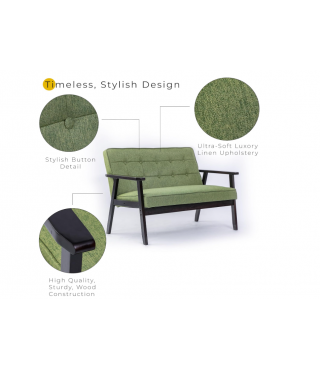 OT Modern Arm Retro Leisure Chair 33.1"