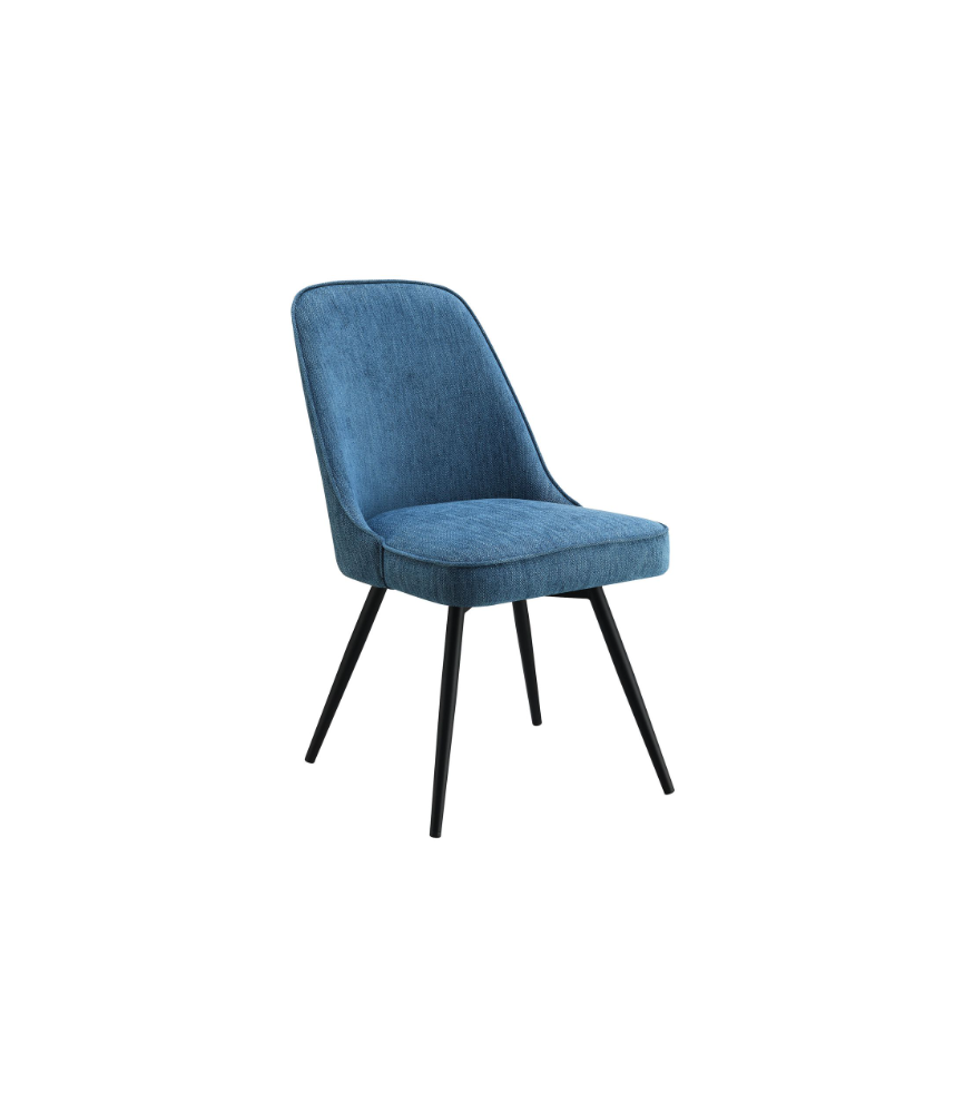 OT Upholstered Swivel Dining Chair 34.87"