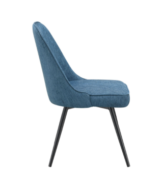 OT Upholstered Swivel Dining Chair 34.87"