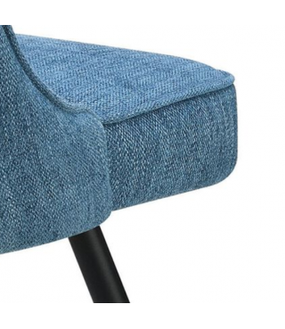 OT Upholstered Swivel Dining Chair 34.87"