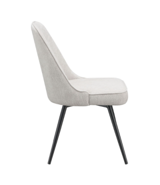 OT Upholstered Swivel Dining Chair 34.87"