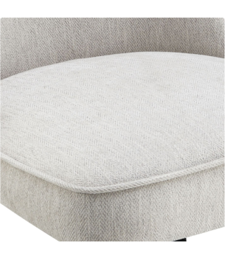 OT Upholstered Swivel Dining Chair 34.87"