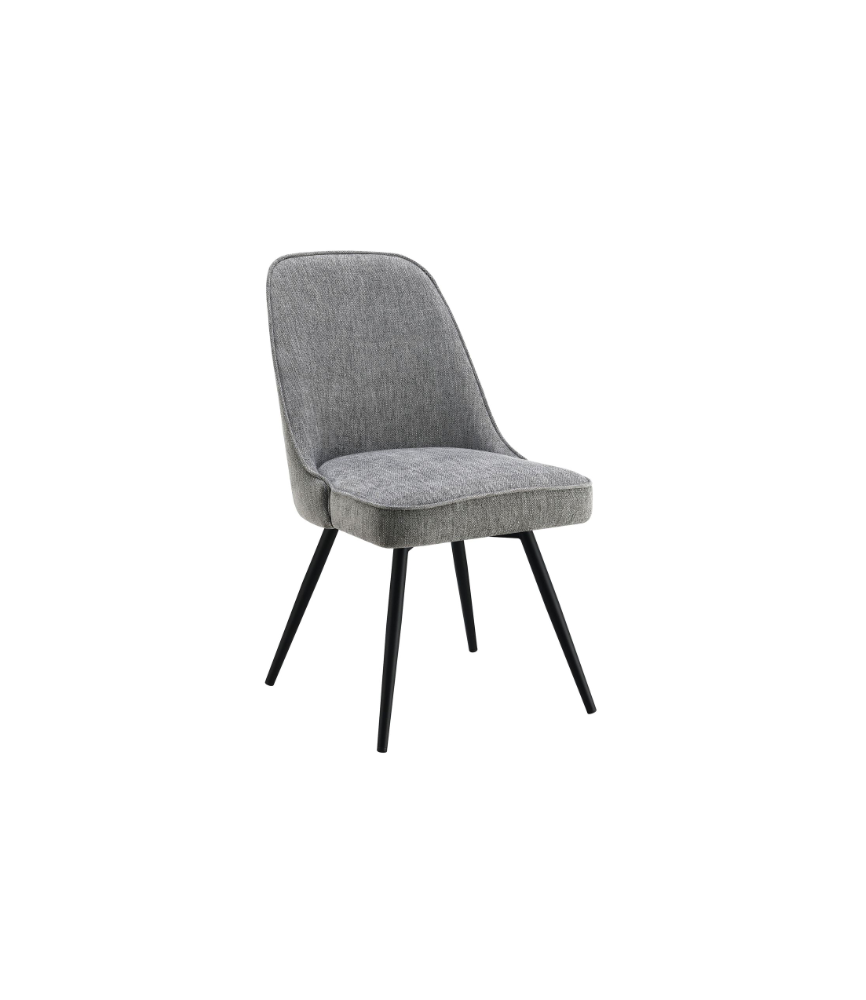 OT Upholstered Swivel Dining Chair 34.87"
