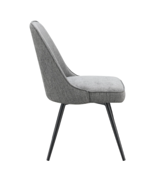 OT Upholstered Swivel Dining Chair 34.87"
