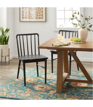 Wooden Farmhouse Dining Chair 45.6''