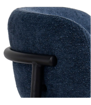 Solid Split Back Upholstered Dining Chair