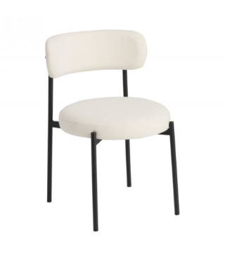 Solid Split Back Upholstered Dining Chair