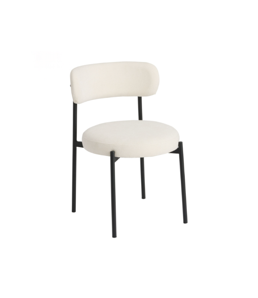 Solid Split Back Upholstered Dining Chair