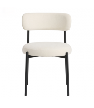 Solid Split Back Upholstered Dining Chair
