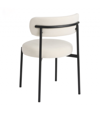 Solid Split Back Upholstered Dining Chair