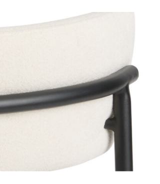 Solid Split Back Upholstered Dining Chair