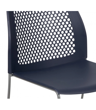 Stack Chair with Air-Vent Back 32''H