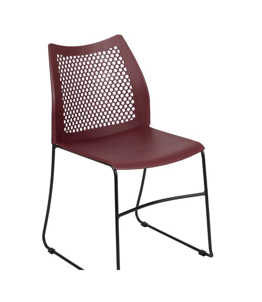 Stack Chair with Air-Vent Back 32''H